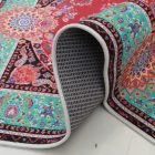 Jedwabny dywan tkany maszynowo SILKEN 70x110 akrylowy dywan turecki