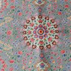 Jedwabny dywan tkany maszynowo SILKEN 70x110 akrylowy dywan turecki