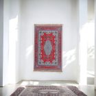 Jedwabny dywan tkany maszynowo SILKEN 70x110 akrylowy dywan turecki