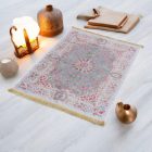 Jedwabny dywan tkany maszynowo SILKEN 70x110 akrylowy dywan turecki