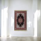 Jedwabny dywan tkany maszynowo SILKEN 70x110 akrylowy dywan turecki