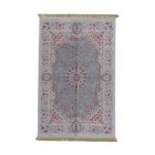 Jedwabny dywan tkany maszynowo SILKEN 70x110 akrylowy dywan turecki