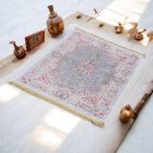 Jedwabny dywan tkany maszynowo SILKEN 70x110 akrylowy dywan turecki