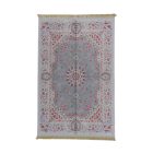 Jedwabny dywan tkany maszynowo SILKEN 70x110 akrylowy dywan turecki