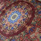 Jedwabny dywan tkany maszynowo SILKEN 70x110 akrylowy dywan turecki