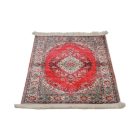 Jedwabny dywan tkany maszynowo SILKEN 70x110 akrylowy dywan turecki