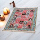 Jedwabny dywan tkany maszynowo SILKEN 70x110 akrylowy dywan turecki