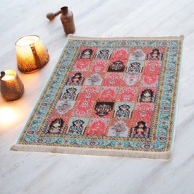   Jedwabny dywan tkany maszynowo SILKEN 70x110 akrylowy dywan turecki