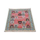 Jedwabny dywan tkany maszynowo SILKEN 70x110 akrylowy dywan turecki