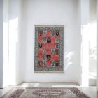 Jedwabny dywan tkany maszynowo SILKEN 70x110 akrylowy dywan turecki