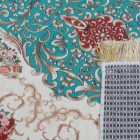 Jedwabny dywan tkany maszynowo SILKEN 70x110 akrylowy dywan turecki