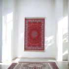 Jedwabny dywan tkany maszynowo SILKEN 70x110 akrylowy dywan turecki