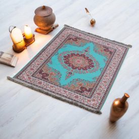   Jedwabny dywan tkany maszynowo SILKEN 70x110 akrylowy dywan turecki