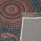 Jedwabny dywan tkany maszynowo SILKEN 70x110 akrylowy dywan turecki