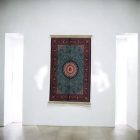 Jedwabny dywan tkany maszynowo SILKEN 70x110 akrylowy dywan turecki