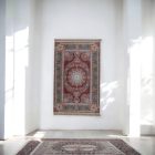 Jedwabny dywan tkany maszynowo SILKEN 70x110 akrylowy dywan turecki
