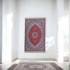Jedwabny dywan tkany maszynowo SILKEN 70x110 akrylowy dywan turecki
