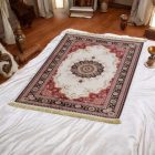 Jedwabny dywan tkany maszynowo SILKEN 70x110 akrylowy dywan turecki