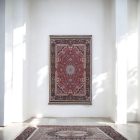 Jedwabny dywan tkany maszynowo SILKEN 70x110 akrylowy dywan turecki
