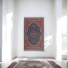 Jedwabny dywan tkany maszynowo SILKEN 70x110 akrylowy dywan turecki