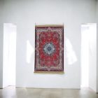 Jedwabny dywan tkany maszynowo SILKEN 70x110 akrylowy dywan turecki