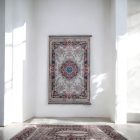 Jedwabny dywan tkany maszynowo SILKEN 70x110 akrylowy dywan turecki