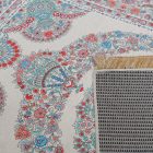 Jedwabny dywan tkany maszynowo SILKEN 70x110 akrylowy dywan turecki