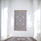Jedwabny dywan tkany maszynowo SILKEN 70x110 akrylowy dywan turecki