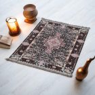 Jedwabny dywan tkany maszynowo SILKEN 70x110 akrylowy dywan turecki