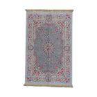Jedwabny dywan tkany maszynowo SILKEN 70x110 akrylowy dywan turecki