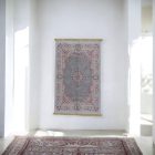 Jedwabny dywan tkany maszynowo SILKEN 70x110 akrylowy dywan turecki