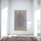 Jedwabny dywan tkany maszynowo SILKEN 70x110 akrylowy dywan turecki