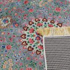 Jedwabny dywan tkany maszynowo SILKEN 70x110 akrylowy dywan turecki