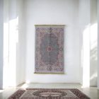 Jedwabny dywan tkany maszynowo SILKEN 70x110 akrylowy dywan turecki