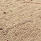 Gruby dywan wełniany 60x105 gładki dywan do salonu