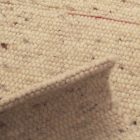 Gruby dywan wełniany 60x105 gładki dywan do salonu