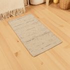 Gruby dywan wełniany 60x115 gładki dywan do salonu