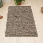 Gruby dywan wełniany 70x130 gładki dywan do salonu