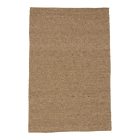 Gruby dywan wełniany szary 160x250 jednokolorowy dywan do salonu