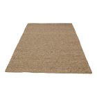 Gruby dywan wełniany szary 160x250 jednokolorowy dywan do salonu