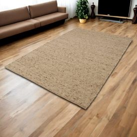 Dywan wełniany 200x300 jednokolorowy dywan do salonu