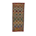 Chodnik Kilim ręcznie tkany Chobi 81x198 dywan Kilim Maimana