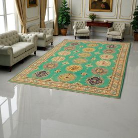 Dywan Kazak 198x286 ręcznie wiązany dywan orientalny