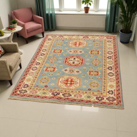 Dywan Kazak 122x174 ręcznie wiązany dywan orientalny