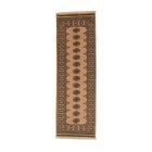 Dywan chodnik beżowy Bokhara 244x78 ręcznie wiązany dywan pakistański