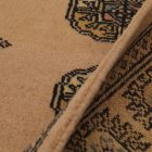 Dywan chodnik beżowy Bokhara 244x78 ręcznie wiązany dywan pakistański