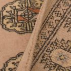 Dywan chodnik beżowy Bokhara 205x79 ręcznie wiązany dywan pakistański