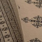 Dywan pakistański beżowy Bokhara 194x140 ręcznie wiązany dywan