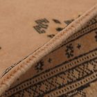 Dywan chodnik beżowy Jaldar 185x62 ręcznie wiązany dywan pakistański