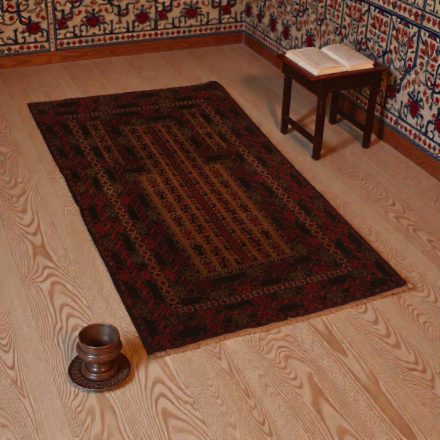 Dywan do modlitwy Mushwani 87x131 ręcznie tkany dywan nomadyczny